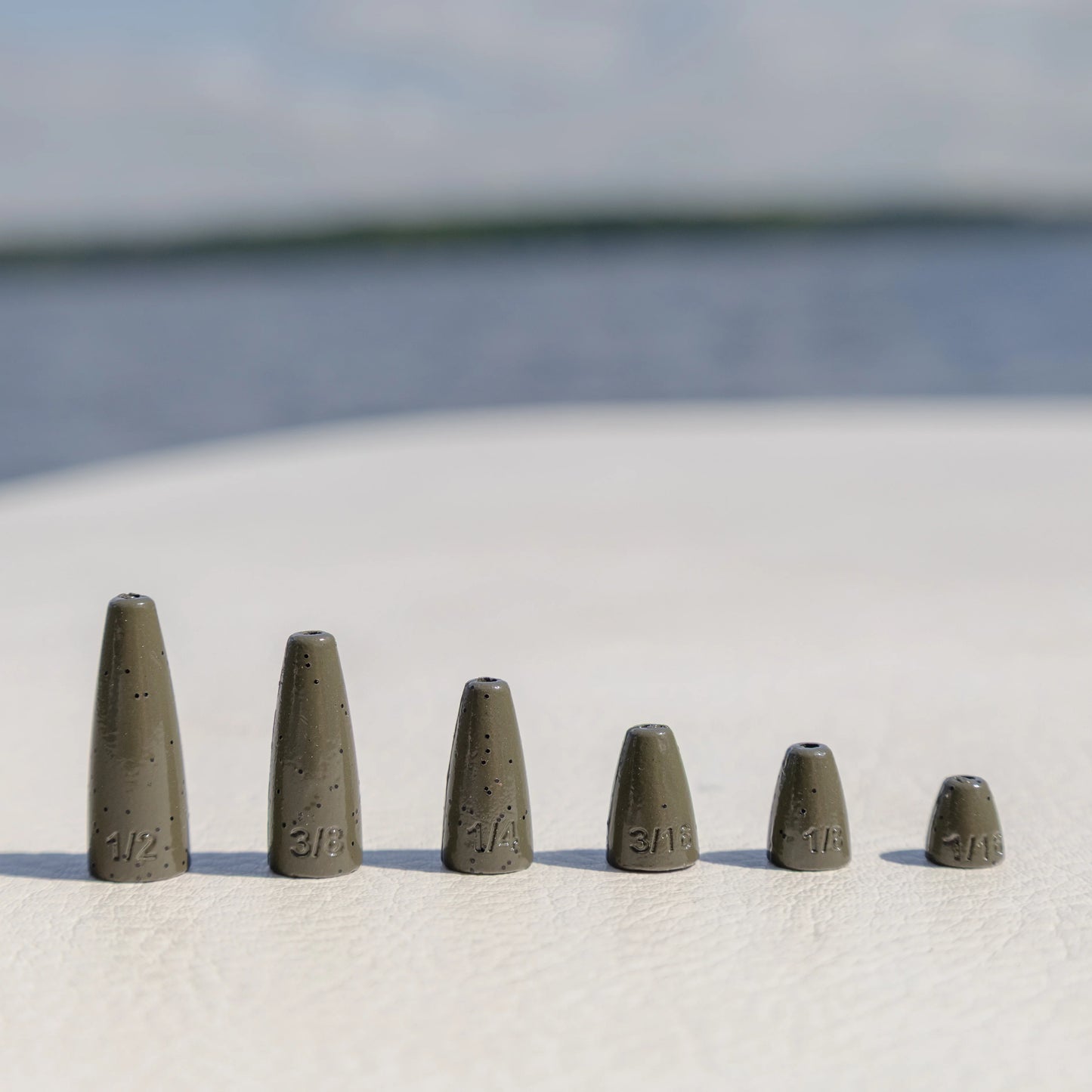 Reaction Tackle Lead Worm Weights (25 pack)