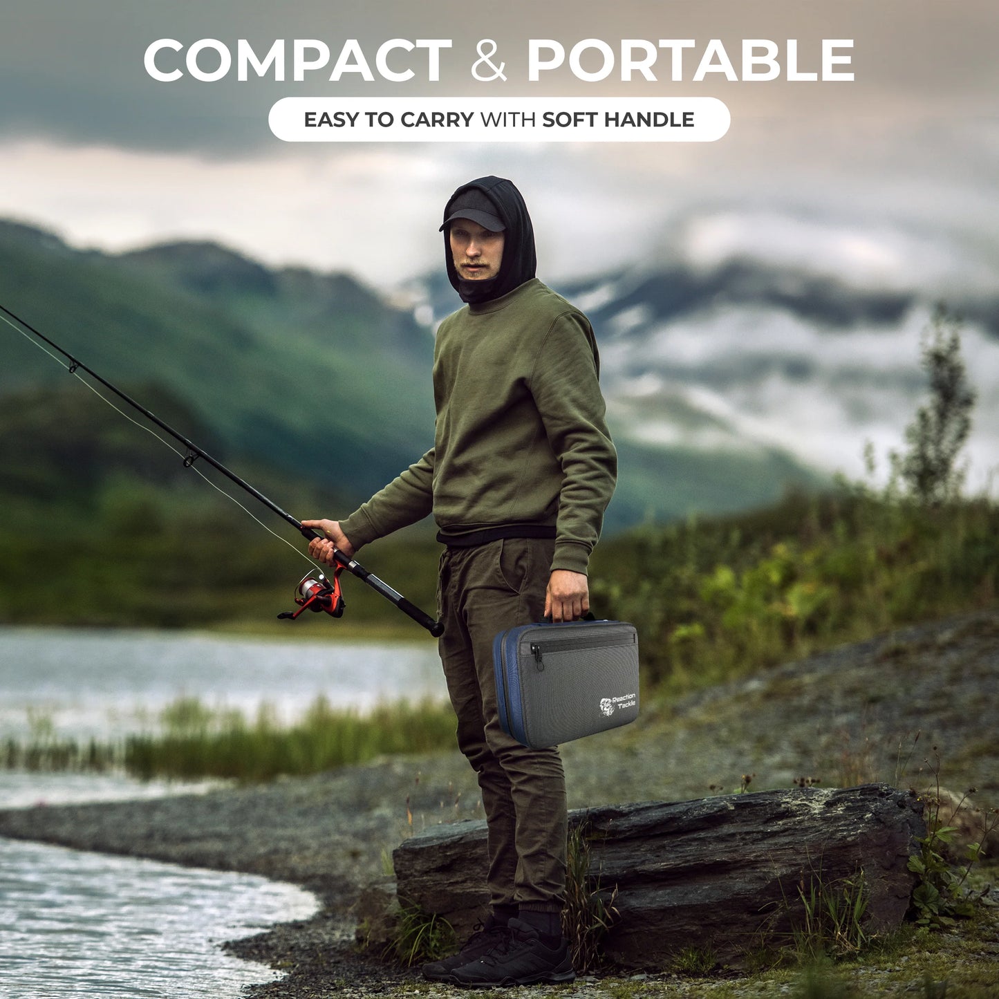 Reaction Tackle Deluxe Bait Binder and Tackle Storage