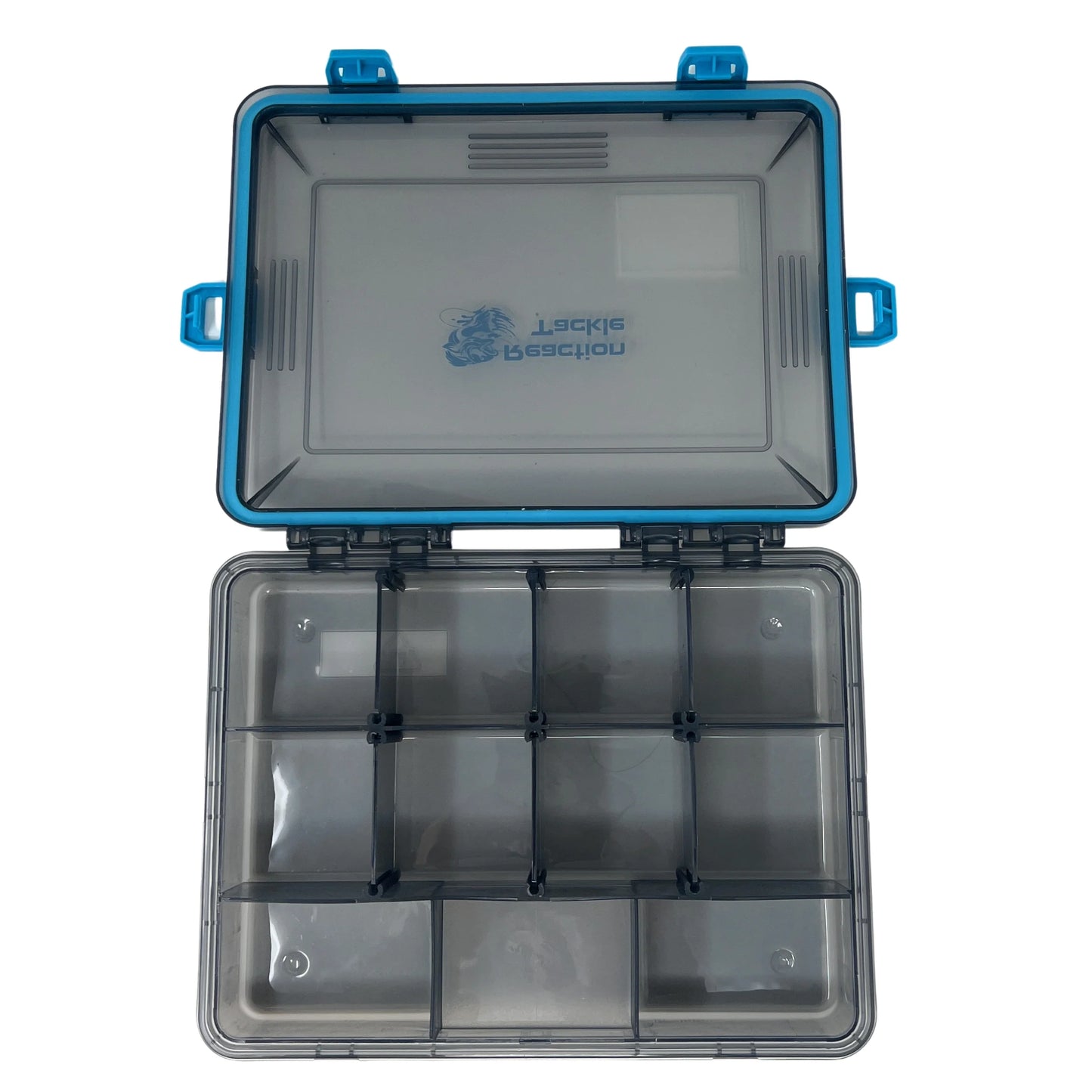 Reaction Tackle Standard Tackle Tray- Sturdy and Waterproof with 4 Reliable Clips