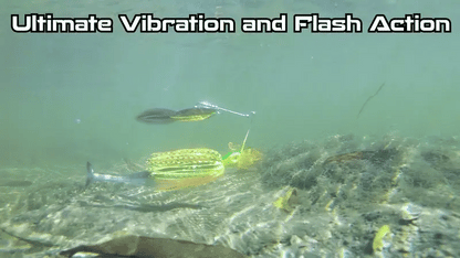Reaction Tackle Lead Spinnerbait Jigs – 3-Pack, Double Willow Blade - New