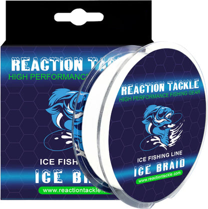 Reaction Tackle Ice Fishing Braided line - 8 Strand