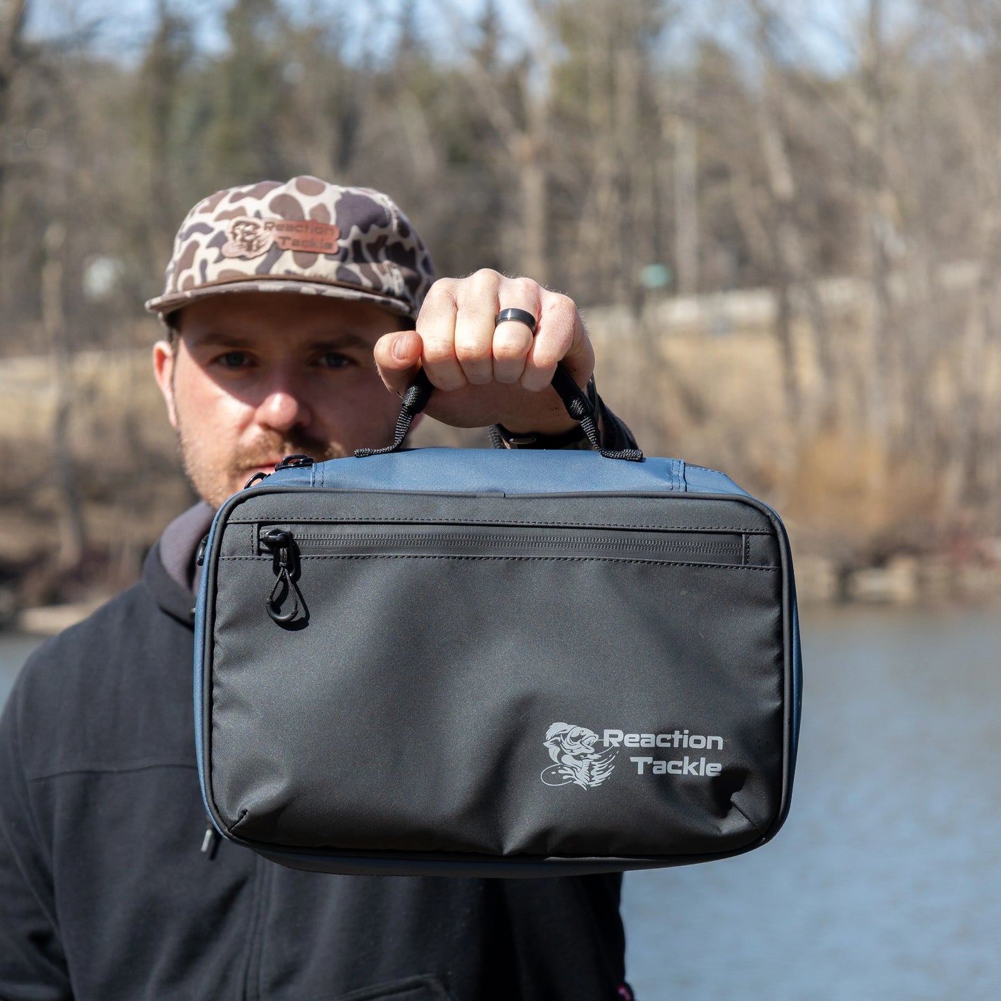 Reaction Tackle Splash Proof Bait Binder and Tackle Storage - New