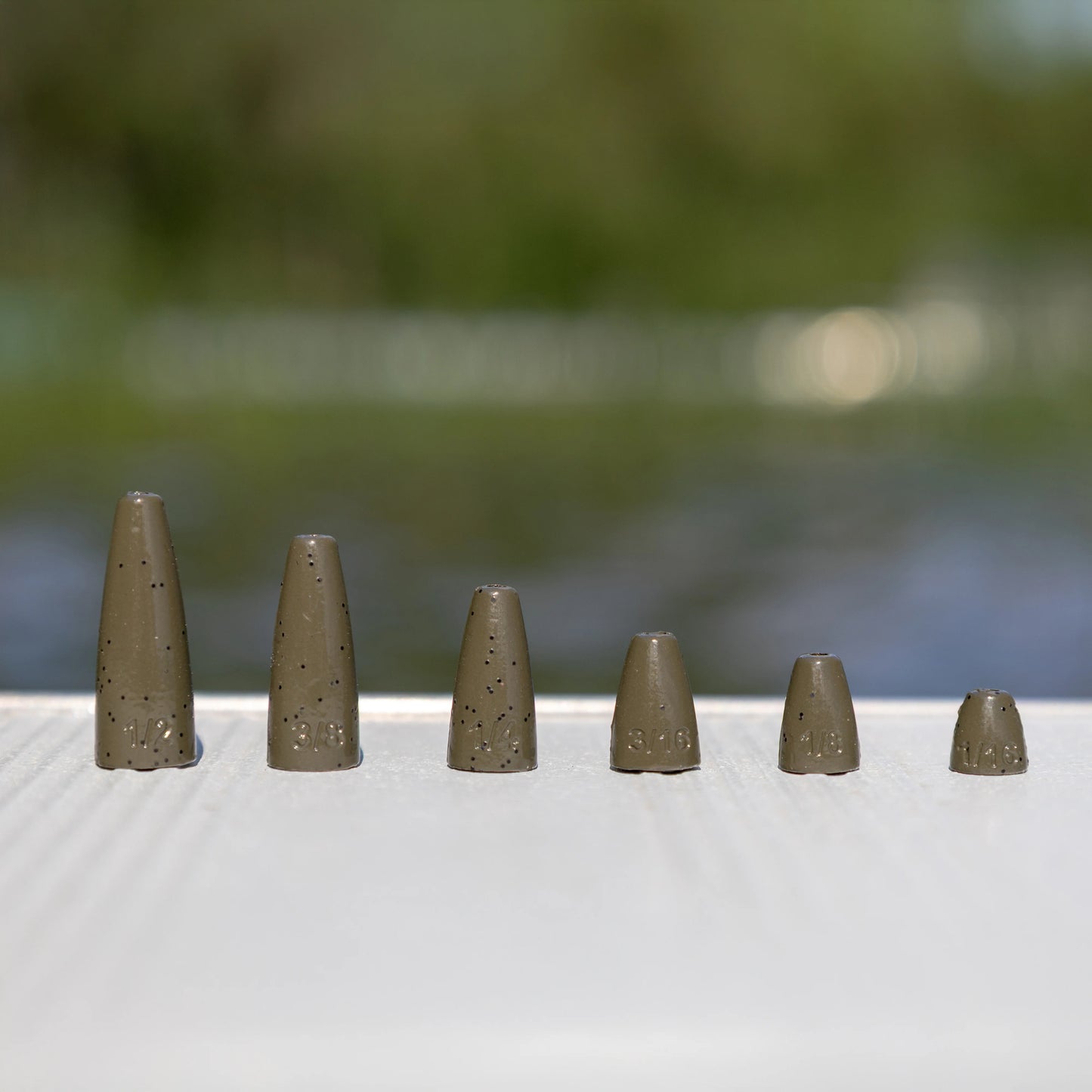 Reaction Tackle Lead Worm Weights (25 pack)