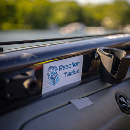 Reaction Tackle Stickers (Not reusable/removable)